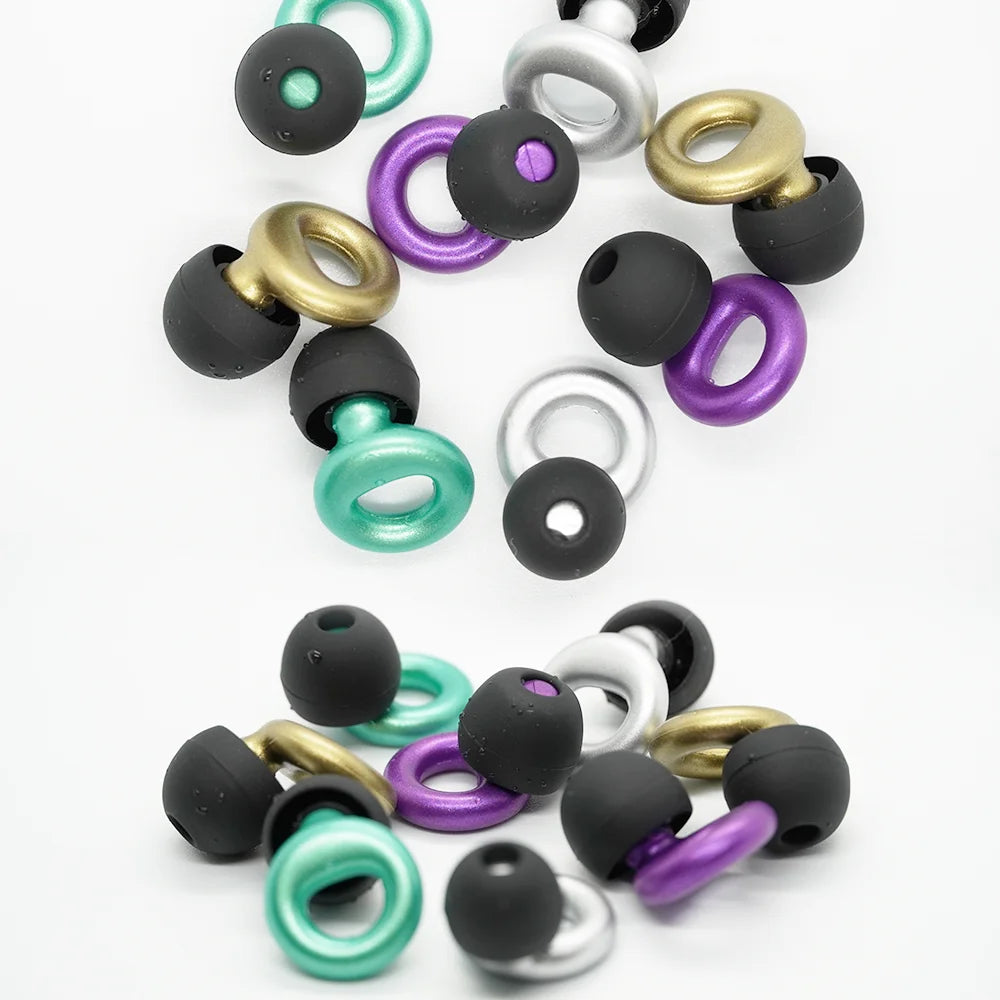 Tampões de Ouvidos HUAK – Reutilizáveis, Redução de Ruído, 4 Tamanhos Incluídos Tampões de Ouvidos HUAK – Reutilizáveis, Redução de Ruído, 4 Tamanhos Incluídos